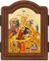 Preview: Ikone Triptychon "Geburt Christi", Siebdruck