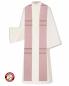 Preview: Stola ROSA Handwebstoff eingewebtes Japangold 140 cm lang