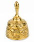 Preview: Glocke VIER EVANGELISTEN Messing 9,5 cm hoch