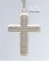 Preview: Kreuz Sterling Silber "der Herr ist mein Hirte" 22 x 28 mm
