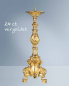 Preview: Standleuchter barock 50 cm hoch