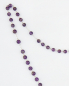 Preview: Rosenkranz Amethyst 0,6 cm Sterling Silber gekettelt