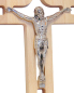 Preview: Holzkreuz durchbrochen, 16 x 25 cm m. Christuskorpus