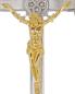 Preview: Vortragekreuz vernickelt 54 x 35 cm, 4- Evangelisten