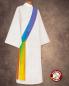 Preview: Diakonstola Regenbogen 100 % Seide