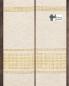 Preview: Priesterstola Beige, Handwebstoff, Streifeneinwebe