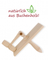 Preview: Karfreitagsklapper 23 x 9 cm solides Buchenholz