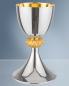 Preview: Kelch Edelstahl "4 Evangelisten" 18,5 cm hoch