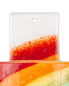 Preview: Glaskreuz Regenbogenmotiv 25 x 14 cm x 4 cm