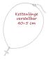 Preview: Kreuzanhänger 10 x 15 mm 925 Sterling Silber mit Zirkonia