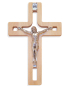 Preview: Holzkreuz durchbrochen, 16 x 25 cm m. Christuskorpus