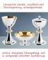 Preview: Hostienschale Messing versilbert 17 cm Ø