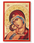 Preview: Ikone Madonna Glikofilusa Holz 7 x 10 cm