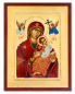 Preview: Ikone Madonna mit Kind 18 x 23 cm