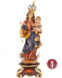 Preview: Patrona Bavaria mit Standkonsole, 38 cm, coloriert