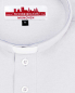 Preview: Priesterpolo Baumwolle weiss Halbarm Gr. M - 4XL