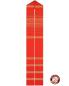 Preview: Priesterstola rot 150 cm Goldfädeneinwebe Wolle/ PE