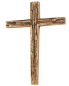 Preview: Wandkreuz Bronze 18,5 x 25 cm