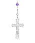 Preview: Rosenkranz Amethystperlen 6 mm Ø im Geschenketui