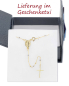 Preview: Schmuckrosenkranz 18 Karat Gold 750, Perlen 1,5 mm