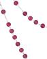 Preview: Rosenkranz Fuchsia 4 mm Ø Perlen im Geschenketui
