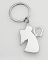 Preview: Schlüsselanhänger Engel mit Herz  4,5 cm