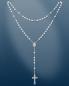 Preview: Rosenkranz im Geschenketui Sterling Silber 6 mm Ø