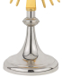 Preview: Monstranz versilbert/vergoldet 39 cm hoch Hostien