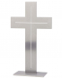 Preview: Stehkreuz aus Edelstahl  19 x 11 cm