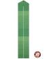 Preview: Priesterstola grün mit Goldfadeneinwebe, 150 cm lang