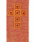 Preview: Priesterstola rot mit gesticktem Kreuz, mit Steinen