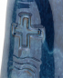 Preview: Taufgarnitur, blau Edelklinker, Kreuz und Wasser