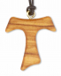Preview: Tau-Kreuz, 3 x 2,8 cm mit Umhängekordel