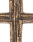 Preview: Wandkreuz Bronze 18,5 x 25 cm