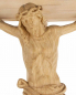 Preview: Wandkreuz Eichenholz, 70 cm hoch Christus 32 cm