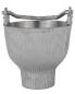 Preview: Tragweihkessel aus Aluminium 11,5 cm hoch 12 cm Ø
