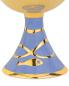 Preview: Ziborium Messing vergoldet 11,5 cm Ø, 18,5 cm hoch