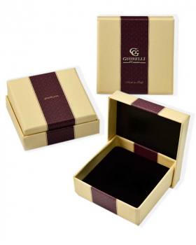 Rosenkranz Tigerauge 6 mm Ø Silber 925 vergoldet Ghirelli