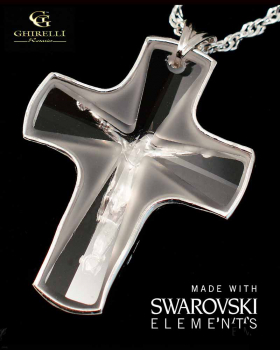 Rosenkranz aus geschliffenem Swarovski-Kristall