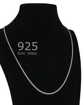 Kette Silber 925 Panzer 50 cm lang, ca. 3 mm dick