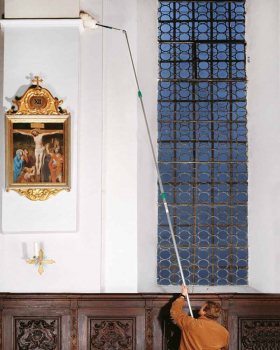 Gewölbereiniger, 3 x 200 cm Teleskopstangen