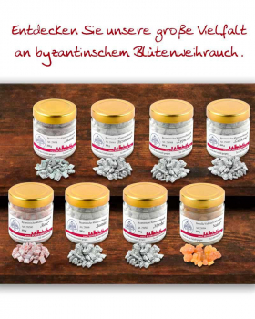 Myrrhe griechisch, geschnitten 100 g Aromaglas