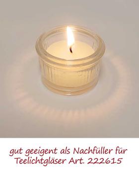 Preview: 100 Teelichter im Karton 3,8 Ø x 1,6 cm hoch