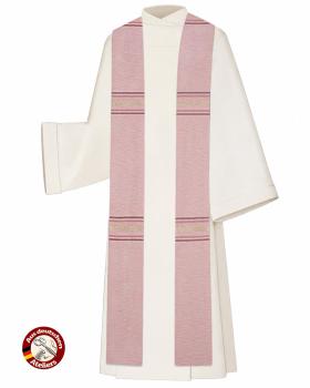 Stola ROSA Handwebstoff eingewebtes Japangold 140 cm lang