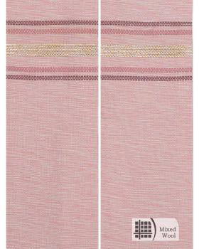 Preview: Stola ROSA Handwebstoff eingewebtes Japangold 140 cm lang