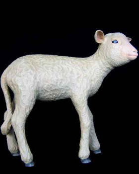Lamm stehend - 90 cm-Figur