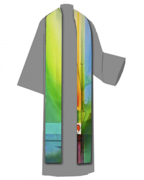 Stola 160 cm lang "Wachsen und Reifen"