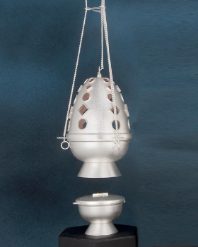 Rauchfass in Pinienform, 14 cm Ø, 23 cm hoch