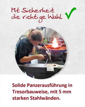 Opferstock mit Eckeinwurf
