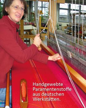 Kasel Harmonie rot mit Schalkragen, 138 cm lang
